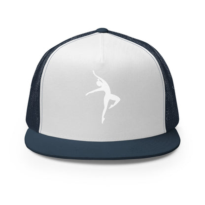 Performance | 5 Panel Trucker Cap | The Move Co. | Emblem Logo