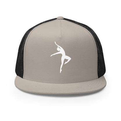 Performance | 5 Panel Trucker Cap | The Move Co. | Emblem Logo