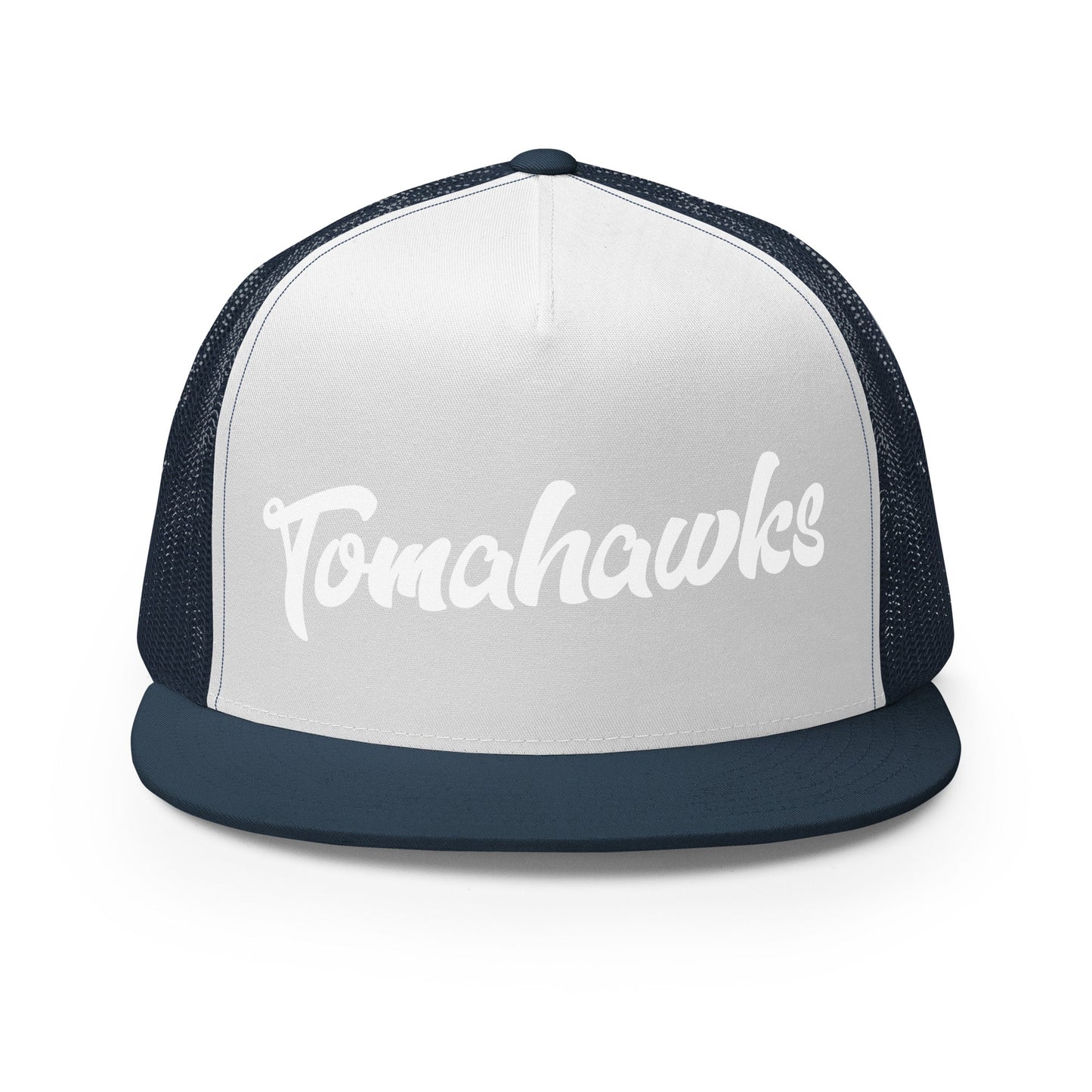 Performance | 5 Panel Trucker Cap | Tomahawks | Crest Logo