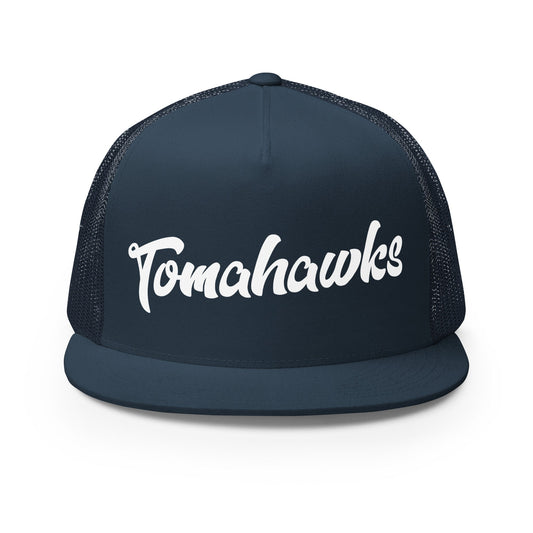 Performance | 5 Panel Trucker Cap | Tomahawks | Crest Logo
