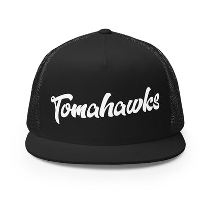 Performance | 5 Panel Trucker Cap | Tomahawks | Crest Logo