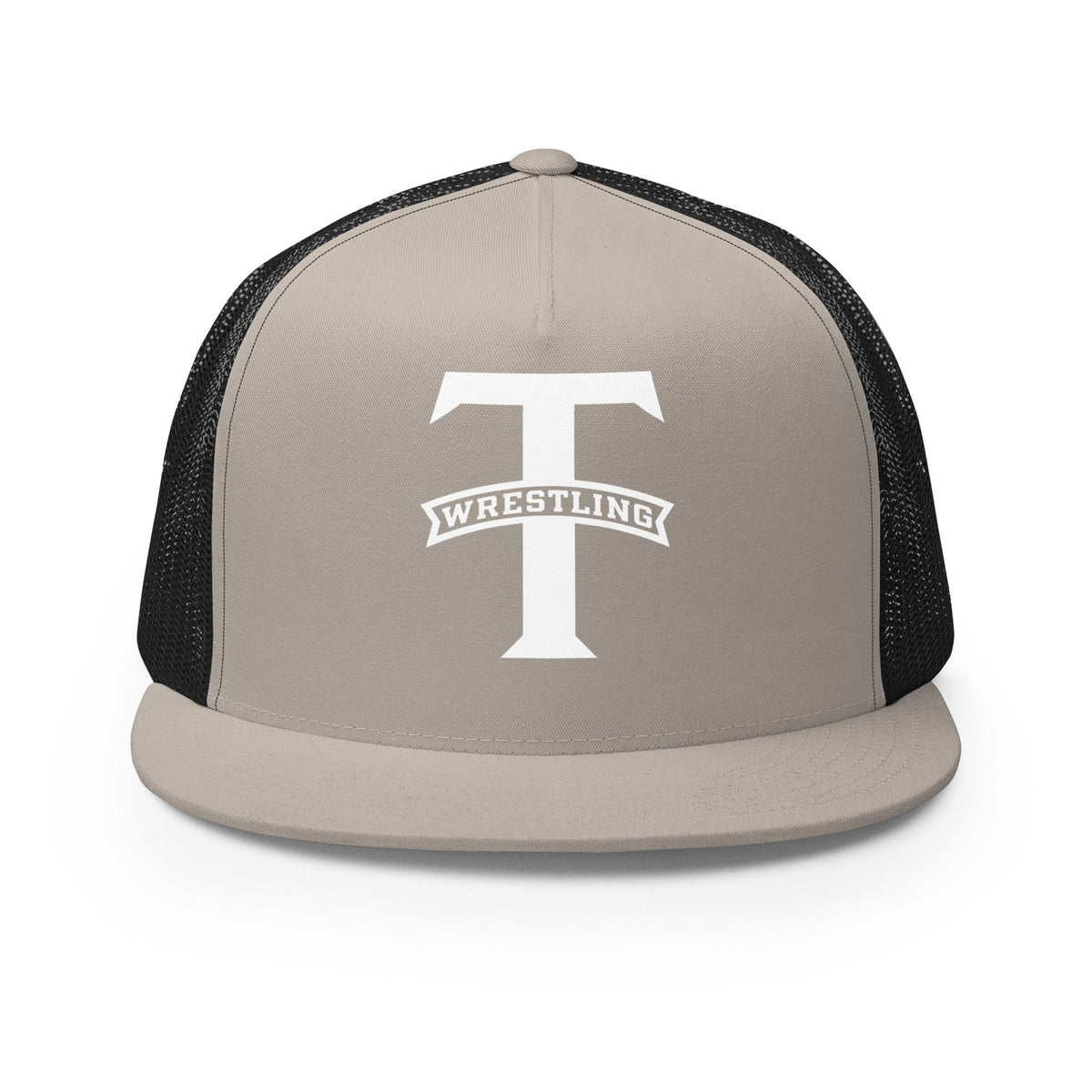 Performance | 5 Panel Trucker Cap | Tottenville wrestling club | Emblem Logo