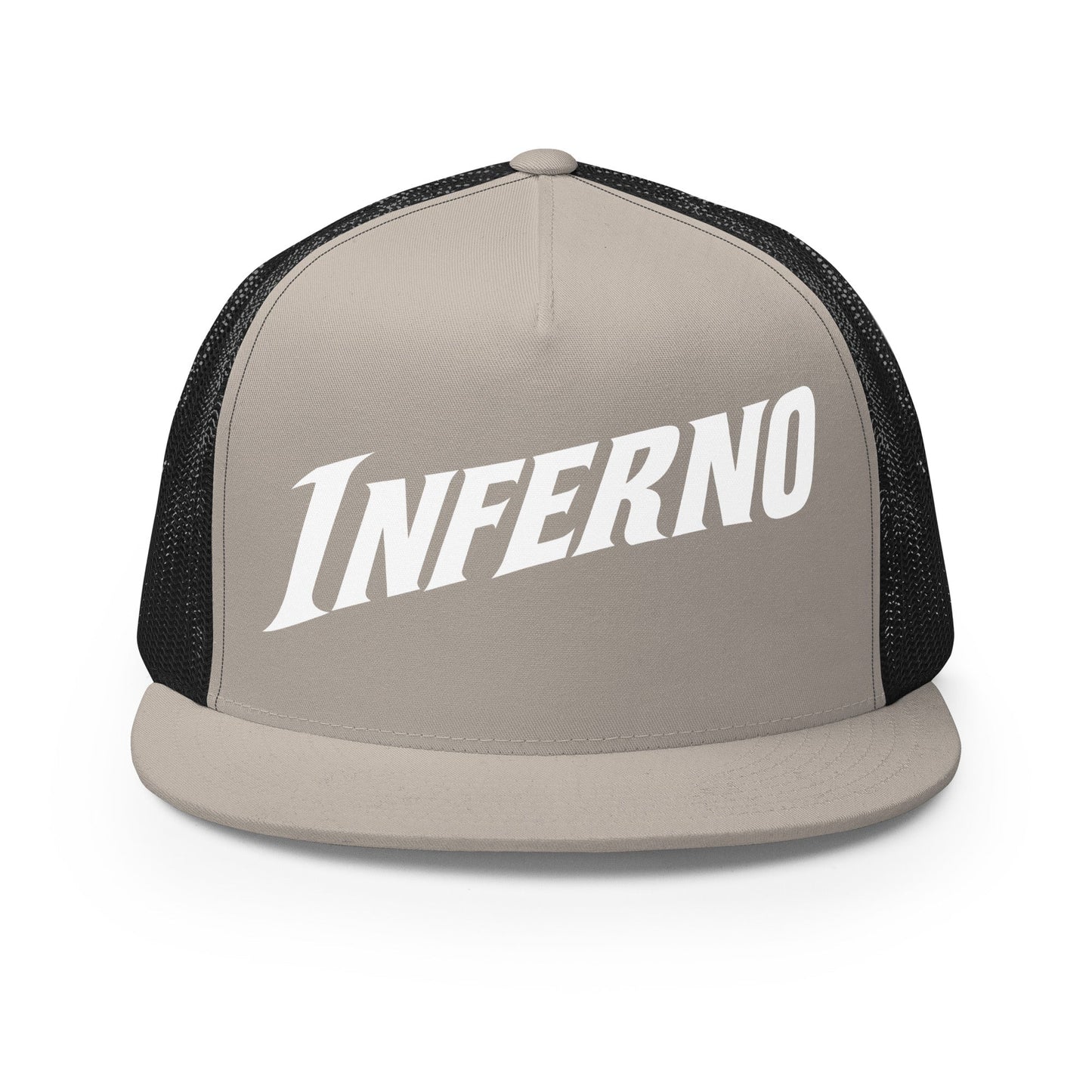 Performance | 5 Panel Trucker Cap | Treasure Coast Inferno | Modern Script Logo
