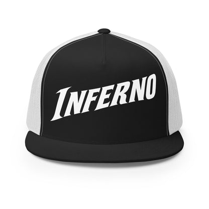 Performance | 5 Panel Trucker Cap | Treasure Coast Inferno | Modern Script Logo