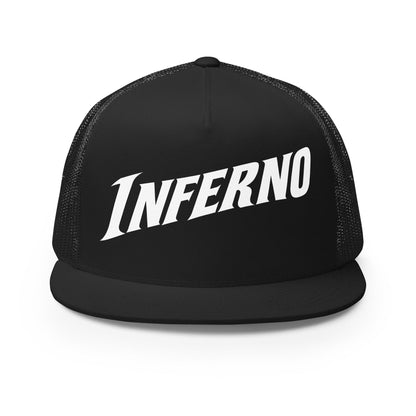 Performance | 5 Panel Trucker Cap | Treasure Coast Inferno | Modern Script Logo