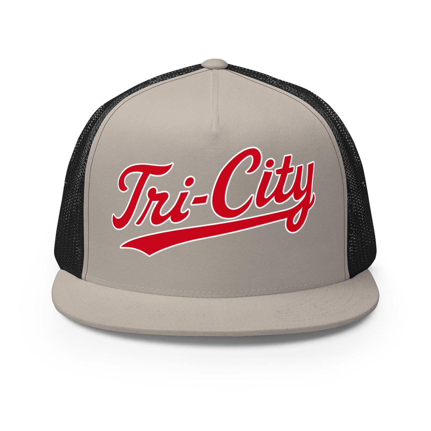 Performance | 5 Panel Trucker Cap | Tri - City Baseball | Mark Logo