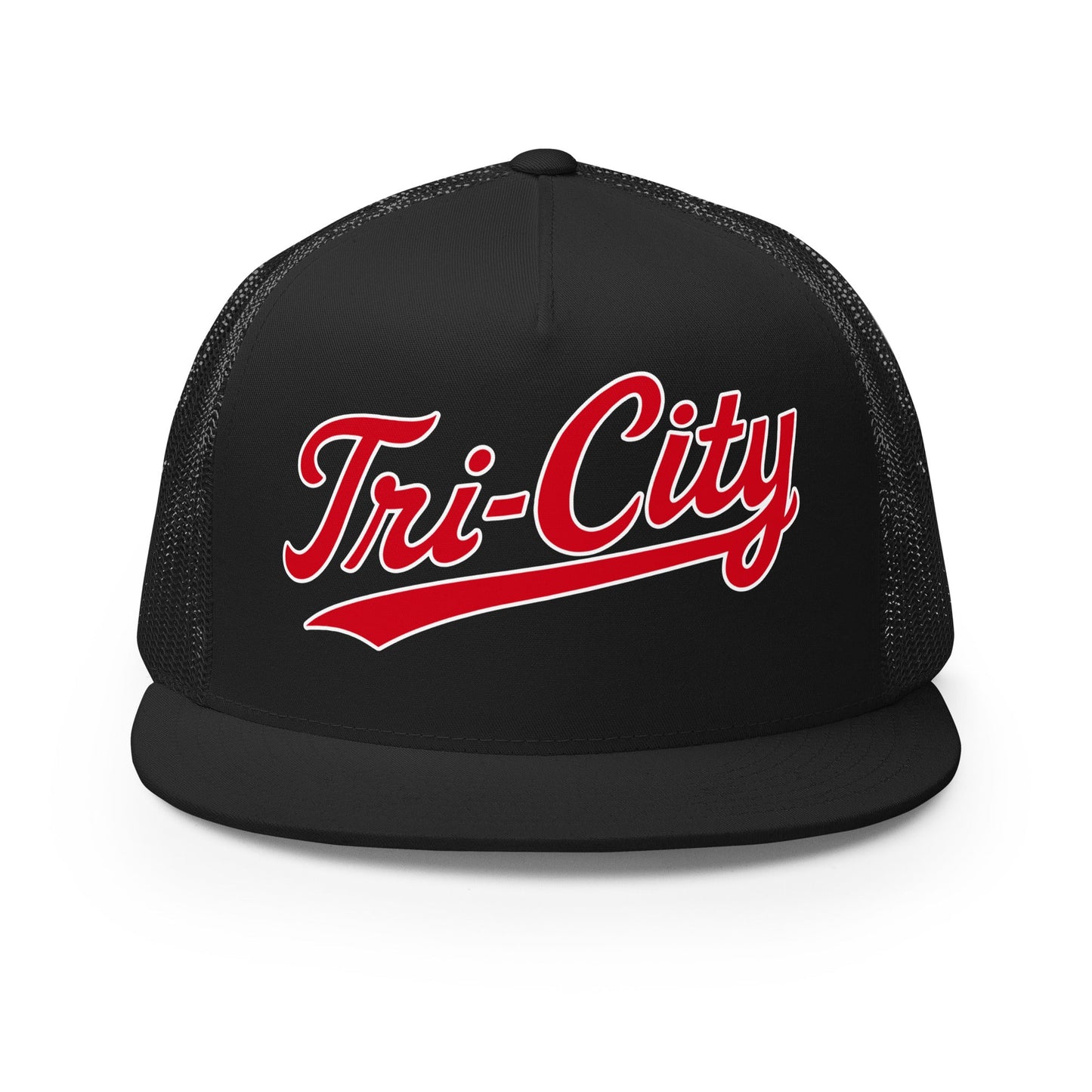 Performance | 5 Panel Trucker Cap | Tri - City Baseball | Mark Logo