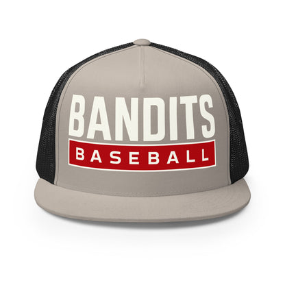 Performance | 5 Panel Trucker Cap | Tri - City Baseball | Varsity Script Logo