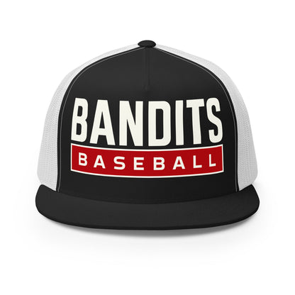 Performance | 5 Panel Trucker Cap | Tri - City Baseball | Varsity Script Logo