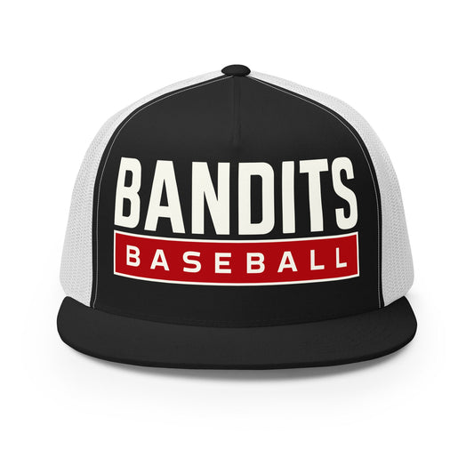 Performance | 5 Panel Trucker Cap | Tri - City Baseball | Varsity Script Logo