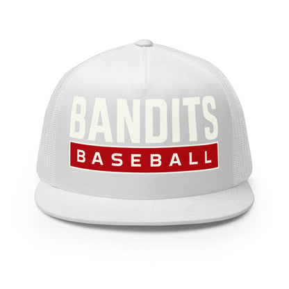 Performance | 5 Panel Trucker Cap | Tri - City Baseball | Varsity Script Logo