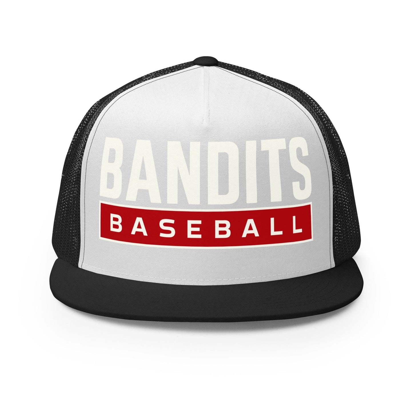 Performance | 5 Panel Trucker Cap | Tri - City Baseball | Varsity Script Logo