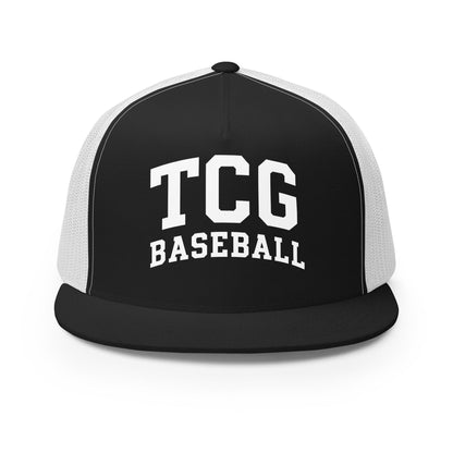 Performance | 5 Panel Trucker Cap | Tri-County Ghosts | TCG Crest Logo
