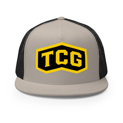 Performance | 5 Panel Trucker Cap | Tri-County Ghosts | Vanguard Ghosts Logo