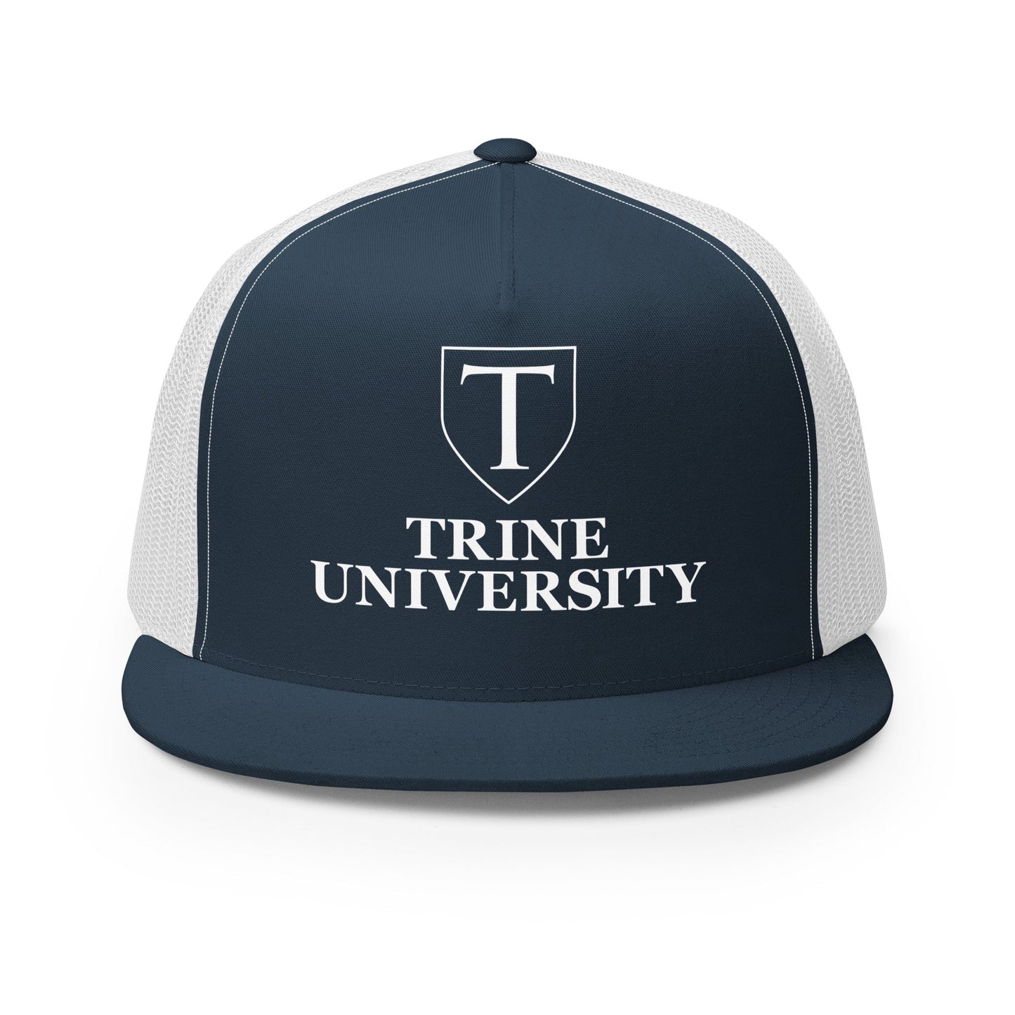 Performance | 5 Panel Trucker Cap | Trine PA program | Emblem Logo