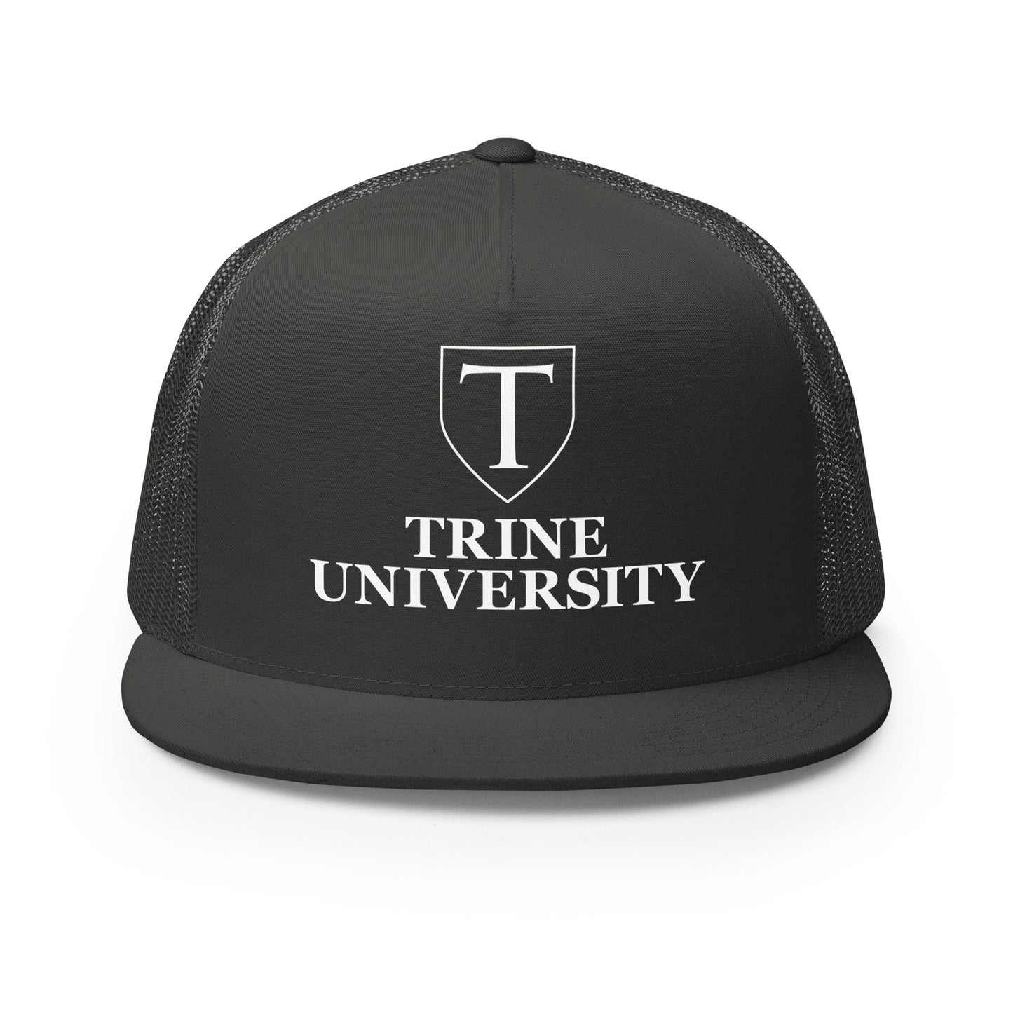 Performance | 5 Panel Trucker Cap | Trine PA program | Emblem Logo