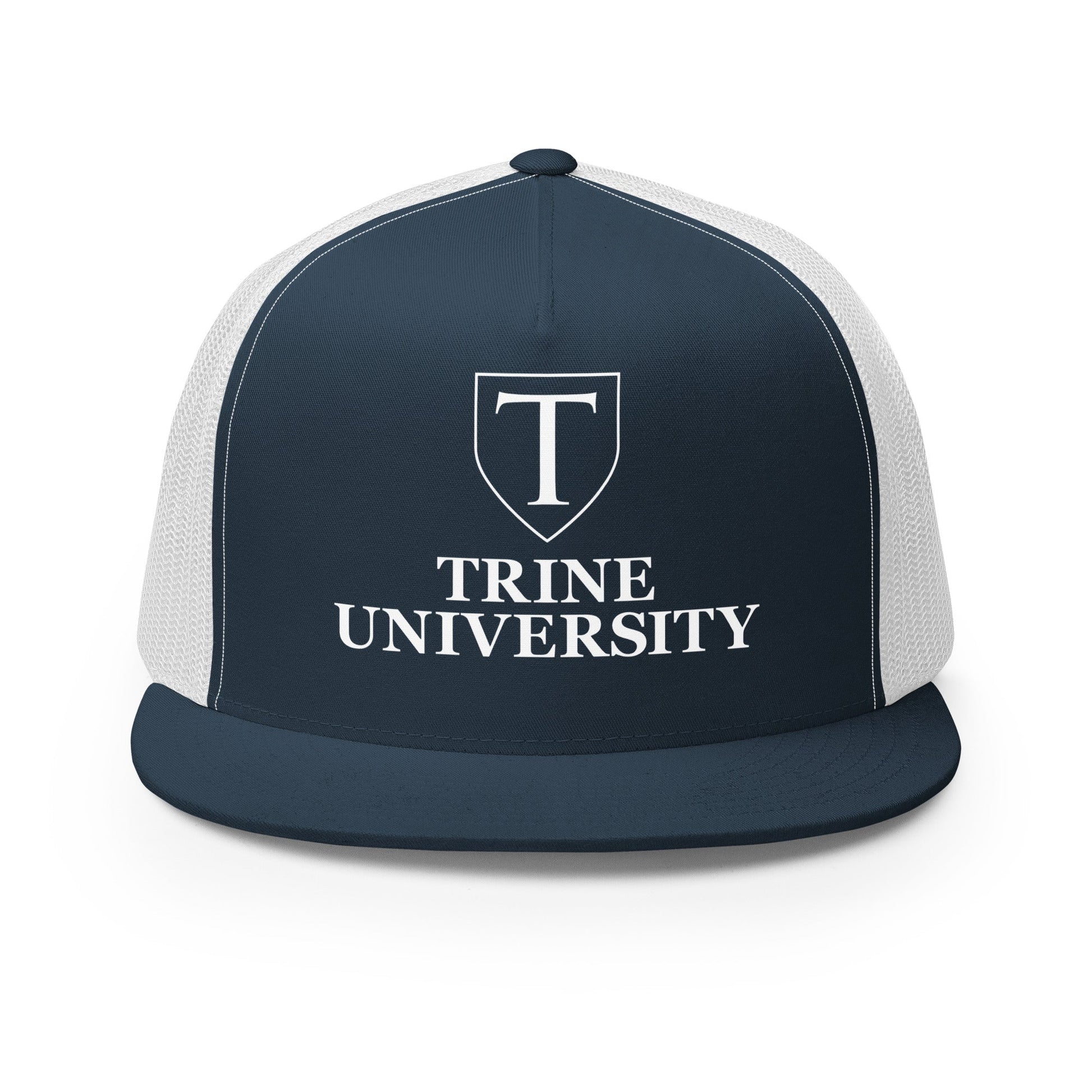 Performance | 5 Panel Trucker Cap | Trine PA program | Emblem Logo