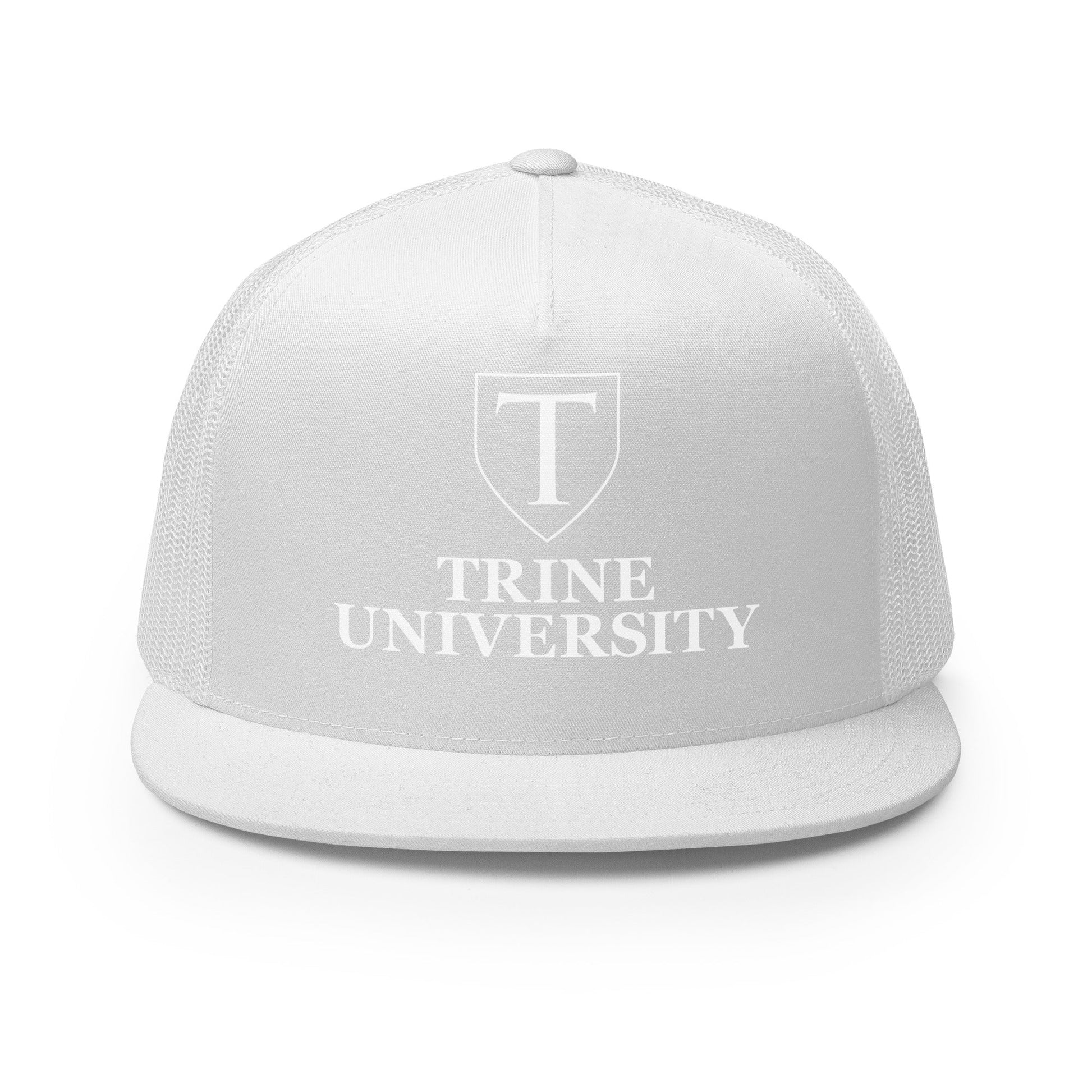 Performance | 5 Panel Trucker Cap | Trine PA program | Emblem Logo