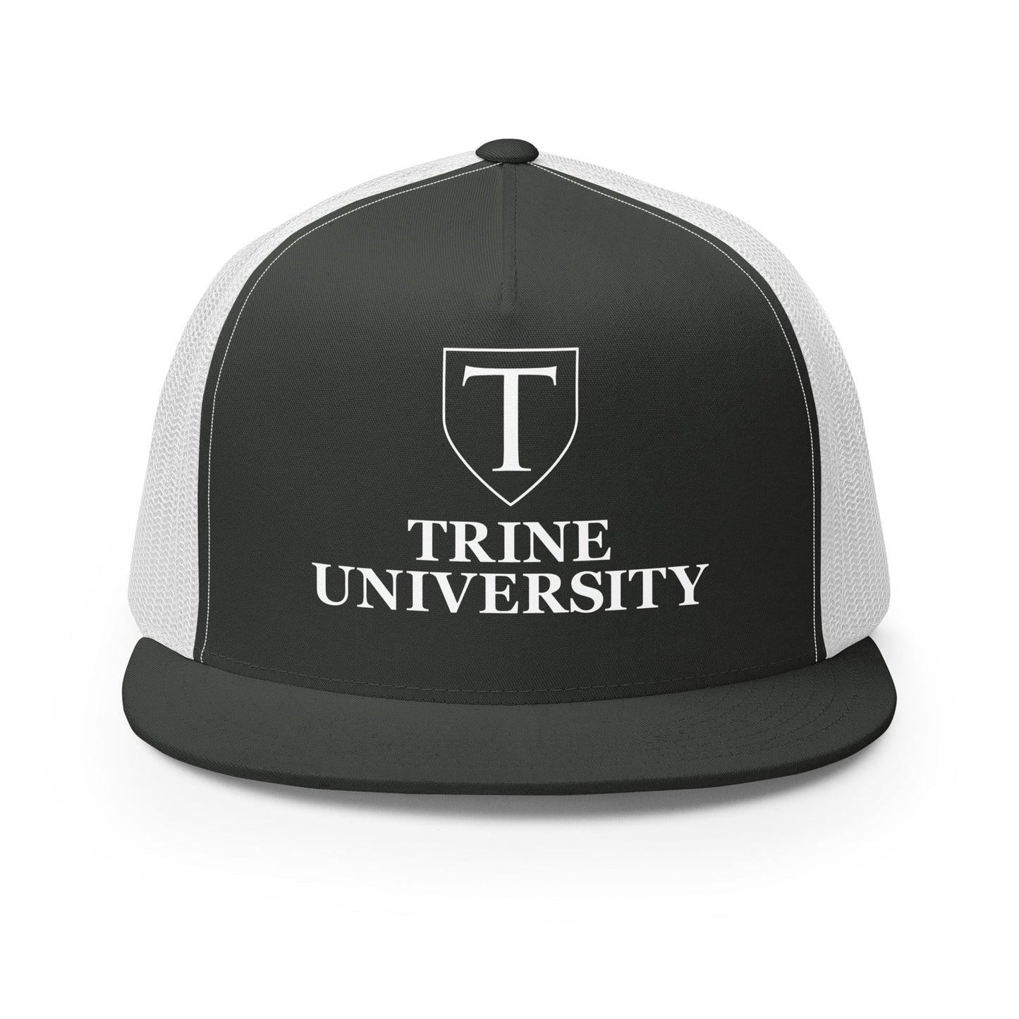 Performance | 5 Panel Trucker Cap | Trine PA program | Emblem Logo