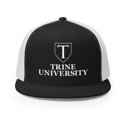 Performance | 5 Panel Trucker Cap | Trine PA program | Emblem Logo