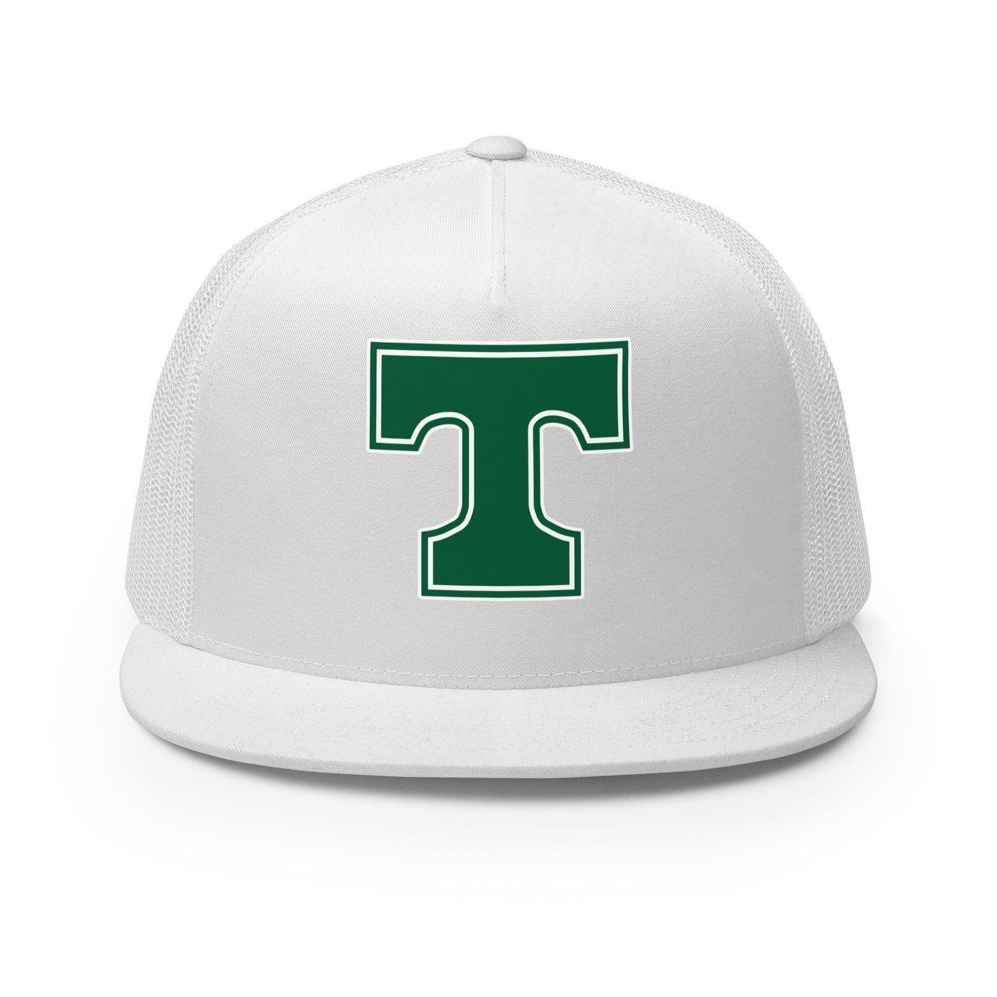 Performance | 5 Panel Trucker Cap | Trinity Highschool | T Logo