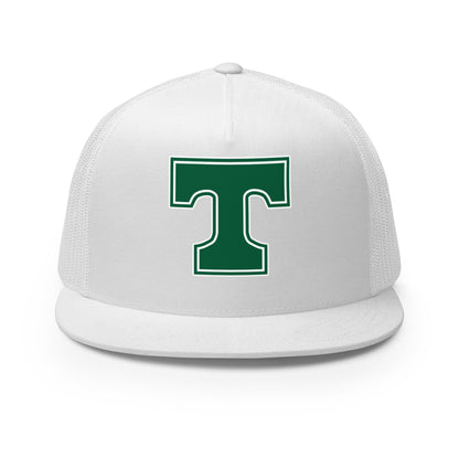 Performance | 5 Panel Trucker Cap | Trinity Highschool | T Logo