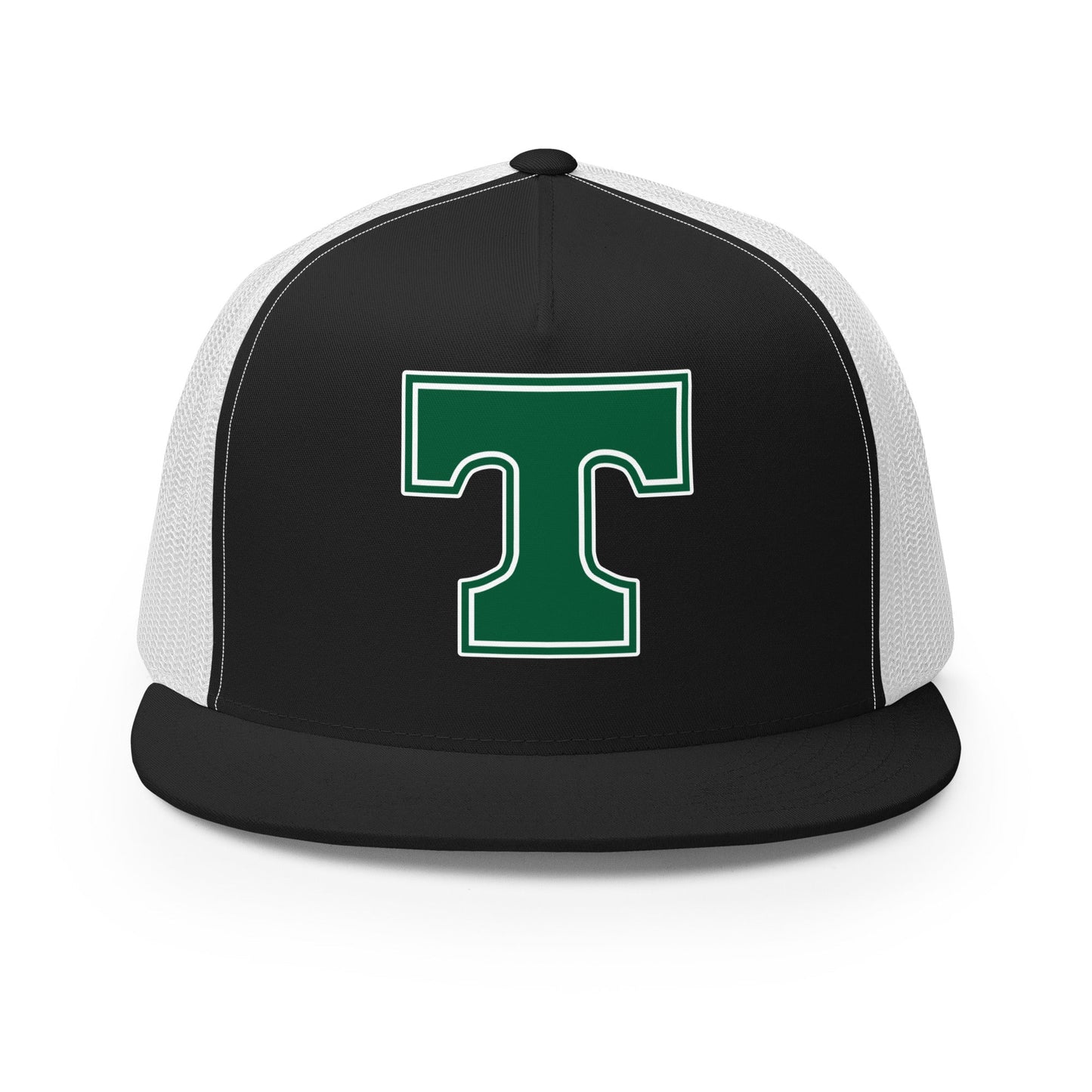 Performance | 5 Panel Trucker Cap | Trinity Highschool | T Logo