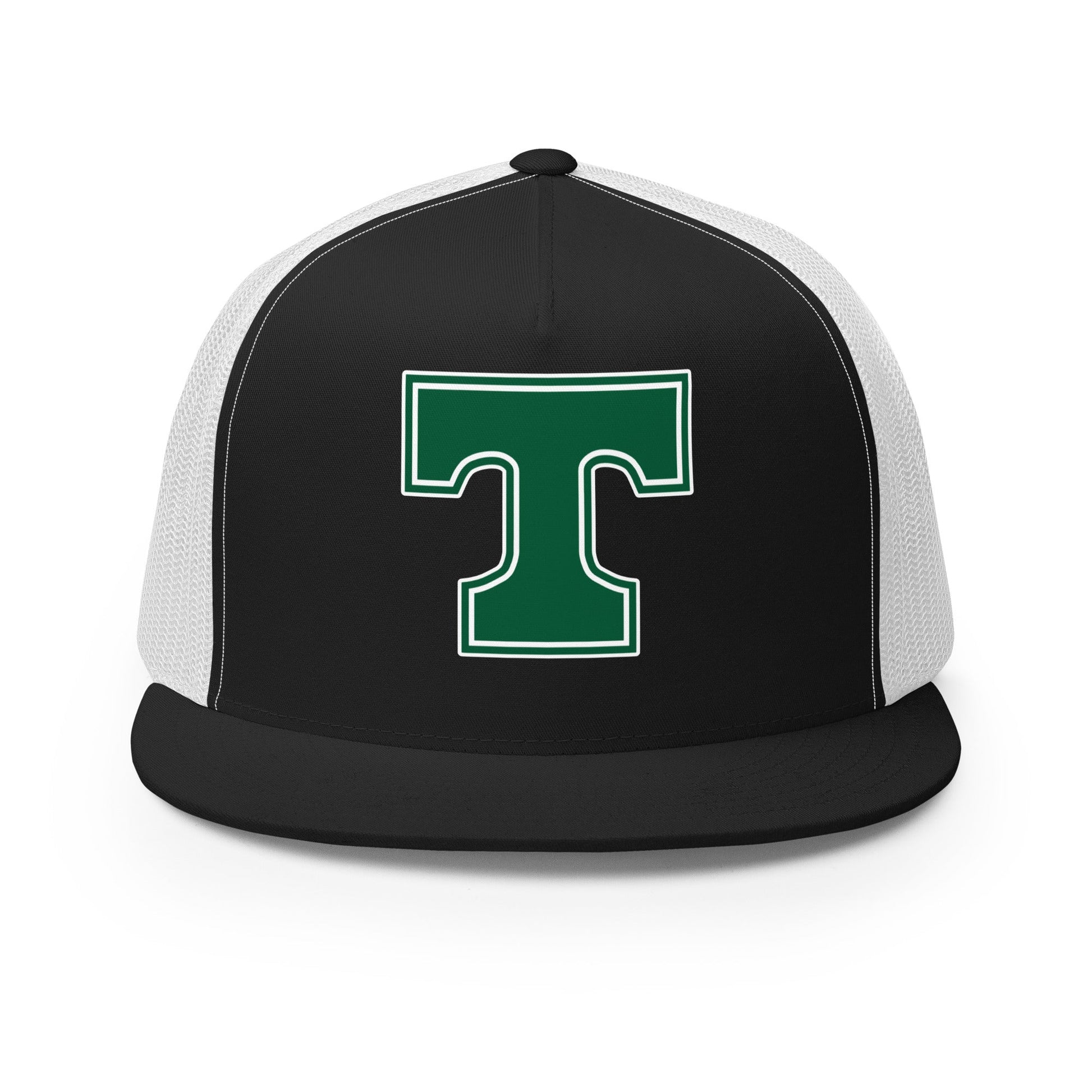 Performance | 5 Panel Trucker Cap | Trinity Highschool | T Logo