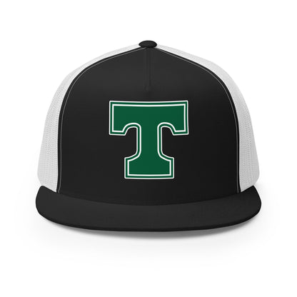 Performance | 5 Panel Trucker Cap | Trinity Highschool | T Logo