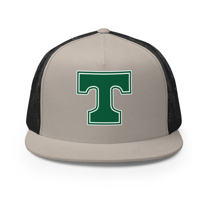 Performance | 5 Panel Trucker Cap | Trinity Highschool | T Logo