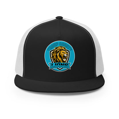 Performance | 5 Panel Trucker Cap | Troup County Lions