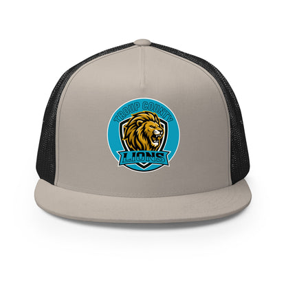 Performance | 5 Panel Trucker Cap | Troup County Lions