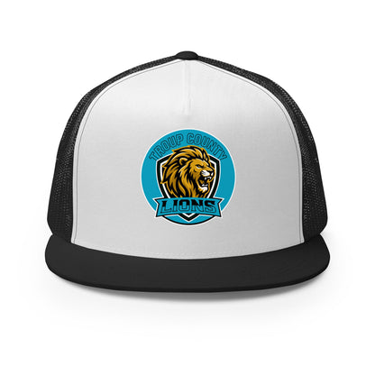 Performance | 5 Panel Trucker Cap | Troup County Lions
