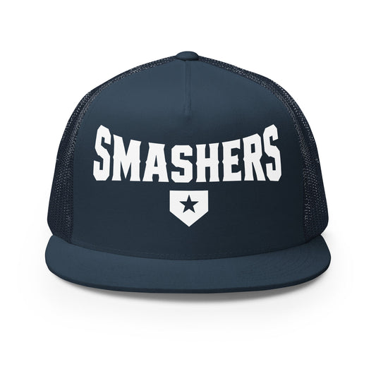 Performance | 5 Panel Trucker Cap | Tx Smashers | Crest Logo