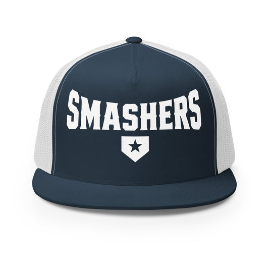 Performance | 5 Panel Trucker Cap | Tx Smashers | Crest Logo