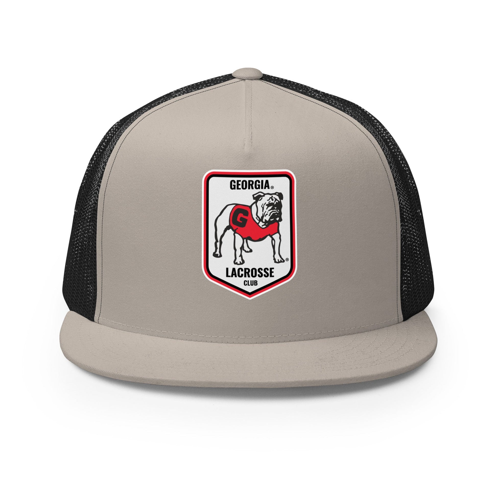 Performance | 5 Panel Trucker Cap | UGA Club Lacrosse | Shield Logo