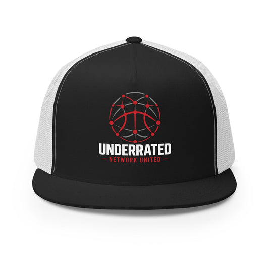 Performance | 5 Panel Trucker Cap | Underrated Network United – Team Store | Alt Logo