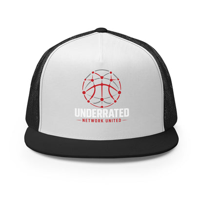 Performance | 5 Panel Trucker Cap | Underrated Network United – Team Store | Alt Logo