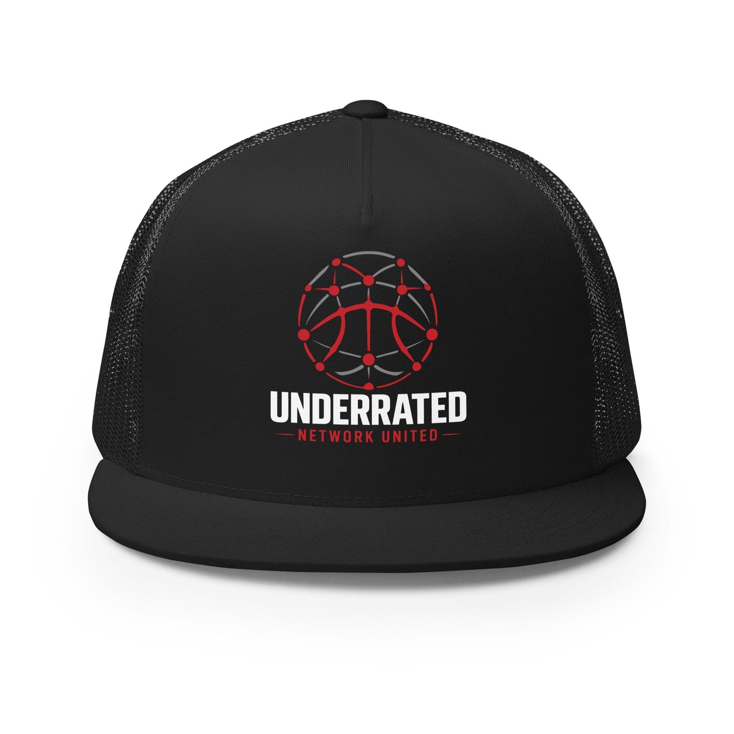 Performance | 5 Panel Trucker Cap | Underrated Network United – Team Store | Alt Logo