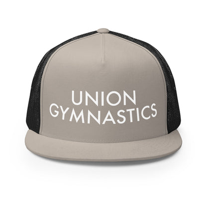 Performance | 5 Panel Trucker Cap | Union Gymnastics | Crest Logo