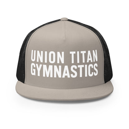 Performance | 5 Panel Trucker Cap | Union Gymnastics | Modern Script Logo