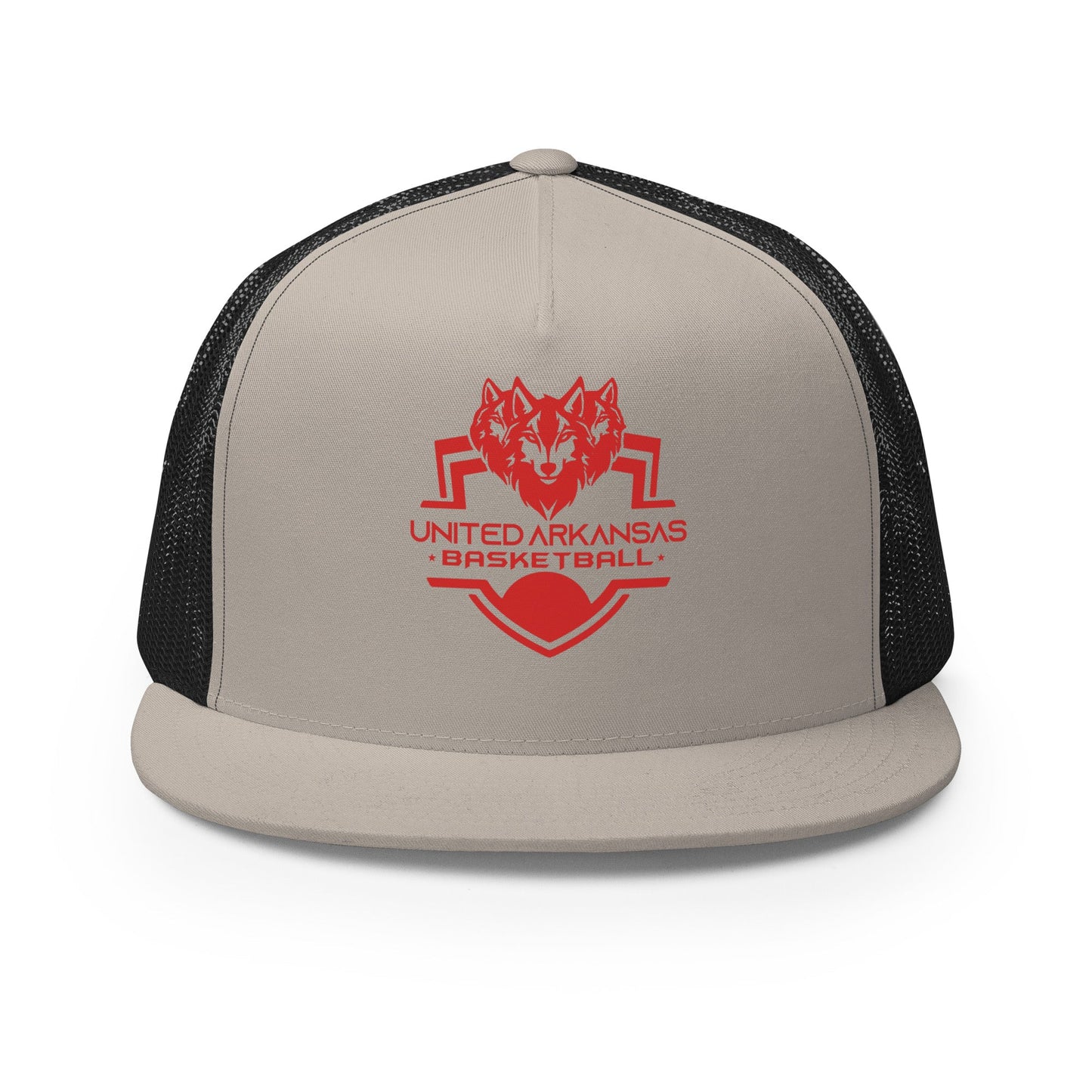 Performance | 5 Panel Trucker Cap | United Arkansas Basketball | Alt Logo