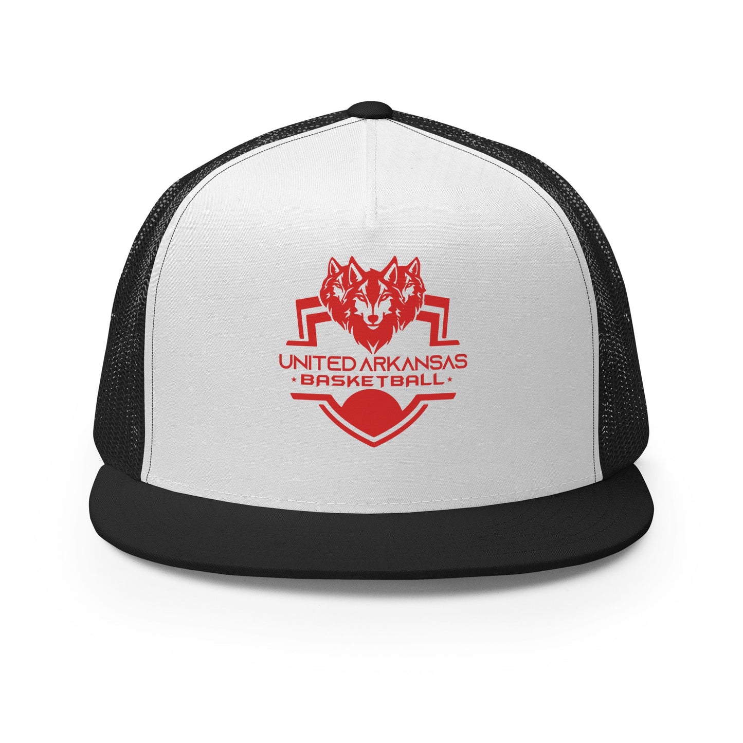 Performance | 5 Panel Trucker Cap | United Arkansas Basketball | Alt Logo