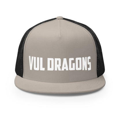 Performance | 5 Panel Trucker Cap | University Of Virginia Lynhberg | Dragon Crest Logo