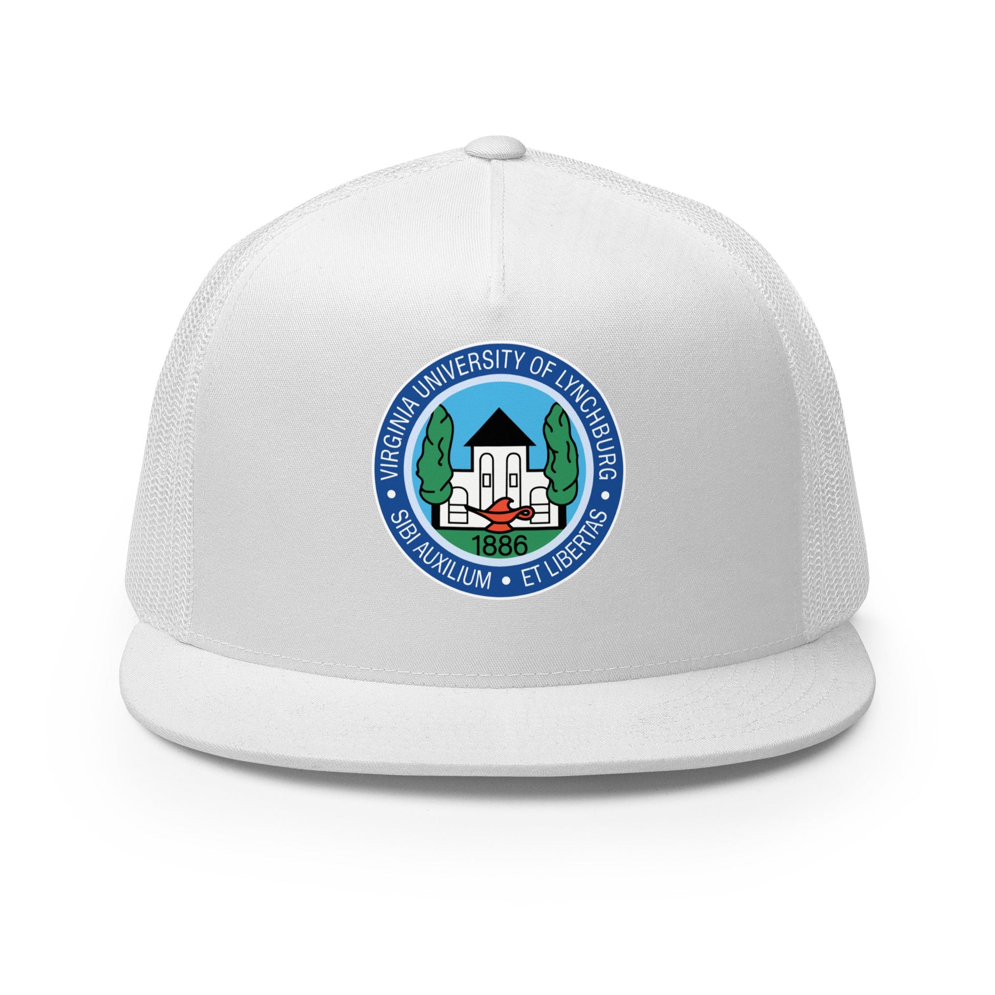 Performance | 5 Panel Trucker Cap | University Of Virginia Lynhberg | Vanguard Logo