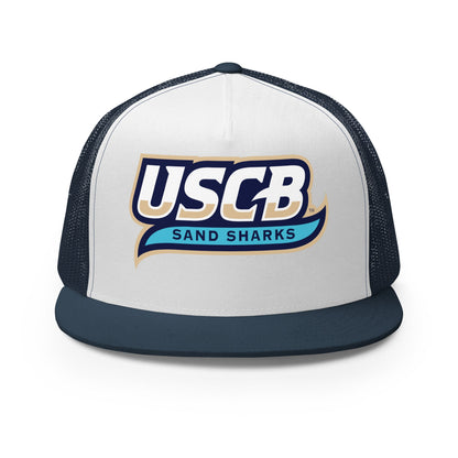 Performance | 5 Panel Trucker Cap | University South Carolina Beaufort Track & Field | USCB Logo