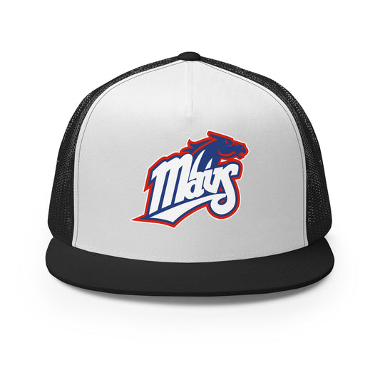 Performance | 5 Panel Trucker Cap | Upper Makefield Mavs Fastpitch | Mavs Logo