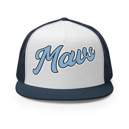 Performance | 5 Panel Trucker Cap | Upper Makefield Mavs Fastpitch | Script Logo