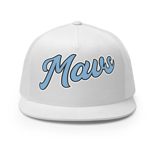 Performance | 5 Panel Trucker Cap | Upper Makefield Mavs Fastpitch | Script Logo