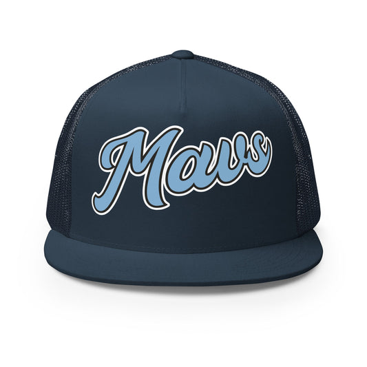Performance | 5 Panel Trucker Cap | Upper Makefield Mavs Fastpitch | Script Logo